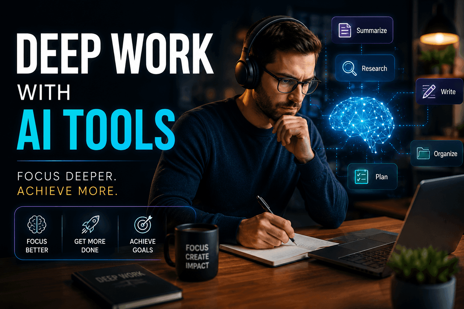Deep Work with AI: The Modern Productivity Guide